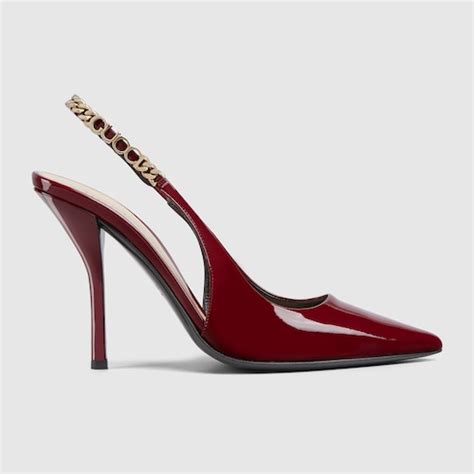 gucci heels 7b 106 1483 8 7 b|Gucci signoria slingback.